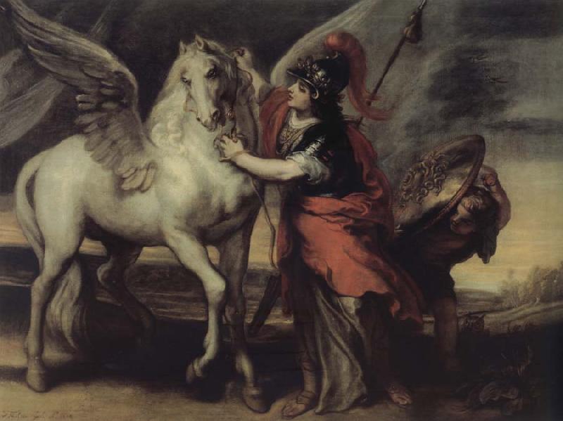  Athene and Pegasus